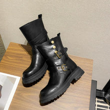Thicksole Short Boots For Small Feet Women FS242