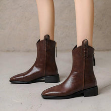 Western Style Short Boots For Small Feet Women FS157