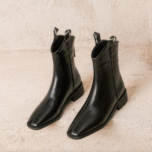Western Style Short Boots For Small Feet Women FS157