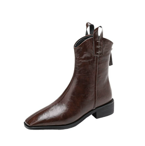 Western Style Short Boots For Small Feet Women FS157