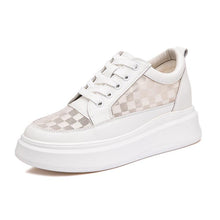 White Breathable Casual Shoes For Petite Feet Women MS13