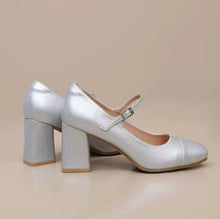 Pointy Mid Heel Petite Shoes For Women FS218