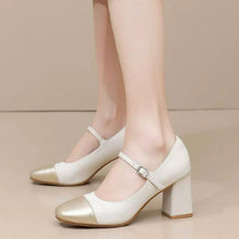 Pointy Mid Heel Petite Shoes For Women FS218