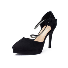 Women's Closed Platform High Heel Shoes MS86