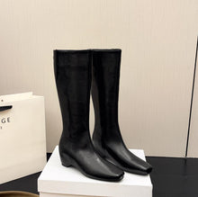 Women's Petite Back Zipper Under Knee High Boots AW2688
