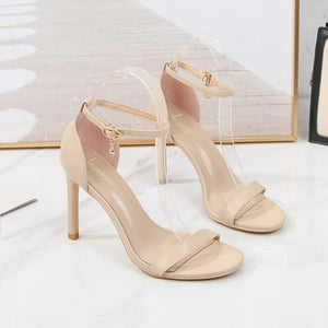 Women's Petite Feet Ankle Strap Heels FS148