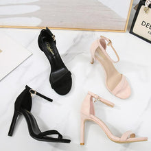 Women's Petite Feet Ankle Strap Heels FS148