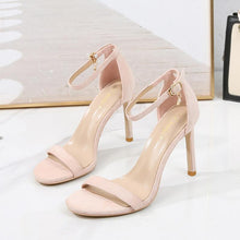 Women's Petite Feet Ankle Strap Heels FS148