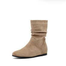 Women's Petite Feet Inner Wedge Heel Short Boots AW2687