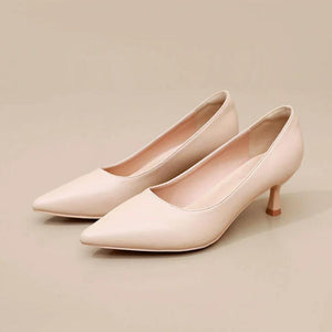 Women's Petite Feet Kitten Heel Pump Shoes ES94 Women's Petite Feet Kitten Heel Pump Shoes ES94