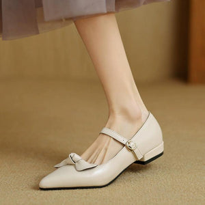 Women's Petite Feet Mary Jane Flat Heels FS203