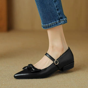 Women's Petite Feet Mary Jane Flat Heels FS203