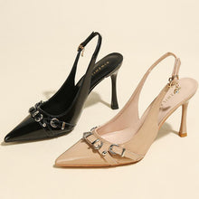 Women's Petite Feet Pointed Slingback Heels SS27121