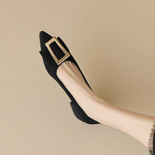 Women's Petite Feet Pointy Flat Shoes FS327