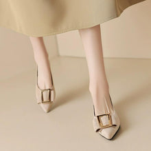 Women's Petite Feet Pointy Flat Shoes FS327