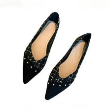 Women's Petite Feet Pointy Flat Shoes AW2656