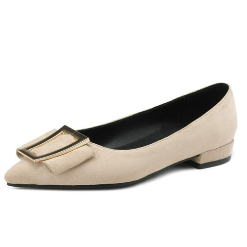 Women's Petite Feet Pointy Flat Shoes FS327