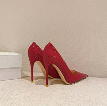Women's Petite Feet Printed Patent Heels AW2632