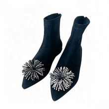 Women's Petite Feet Suede Flat Short Boots AW2662