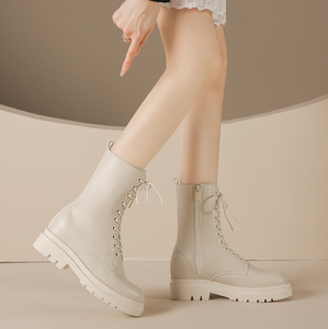 Women's Petite Inner Heel Short Boots TS140