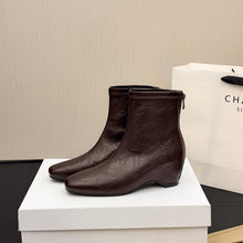 Women's Petite Inner Wedge Heel Ankle Boots AW2680