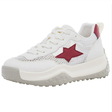 Women's Petite Lace Mesh Casual Shoes FS127