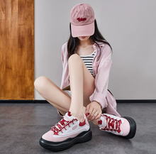 Women's Petite Pink Fashion Sneakers FS130