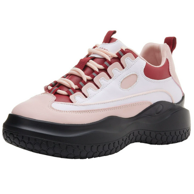Women's Petite Pink Fashion Sneakers FS130