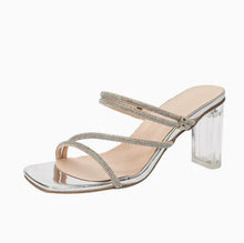 Women's Petite Rhinestone Strappy Sandal Shoes SS2650