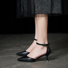 Women's Petite Size Ankle Strap Heels ES123