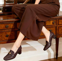 Women's Petite Size Chunky Loafer Shoes FS360