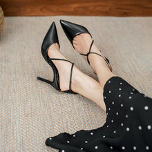 Women's Petite Size Cross Strap Heels AW2623