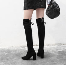 Women's Petite Size Knee High Long Boots AS141