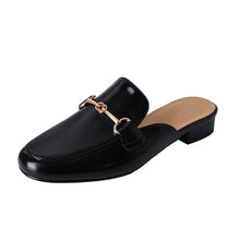 Women's Petite Size Leather Loafers DS85