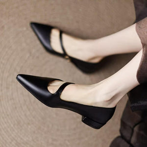 Women's Petite Size Pointed Flat Shoes FS98