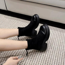 Women's Petite Size Thicksole Boots FS239