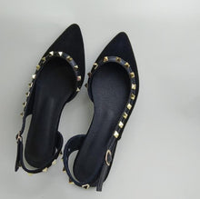 Women's Petite Slingback Flat Stud Sandals AW2653