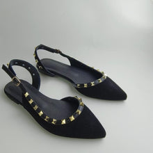 Women's Petite Slingback Flat Stud Sandals AW2653
