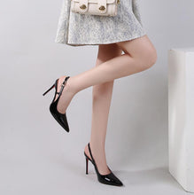 Women's Petite Slingback Patent High Heels SS2790