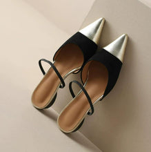 Women's Petite Slip On Sandals With Toe Cap AW2615