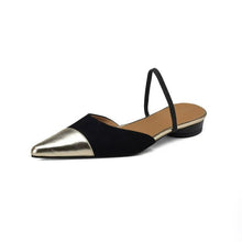 Women's Petite Slip On Sandals With Toe Cap AW2615