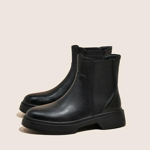 Women's Petite Slip On Short Boots MS163