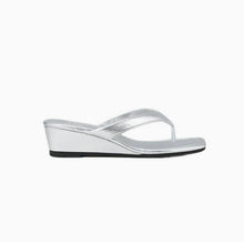 Women's Petite Square Toe Wedge Sandal Shoes SS27123