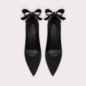 Women's Petite Suede High Heel Shoes FS315