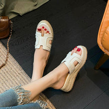 Women's Petite Thicksole Wedge Sandal Shoes SS2776