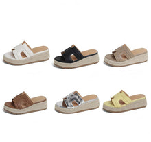 Women's Petite Thicksole Wedge Sandal Shoes SS2776