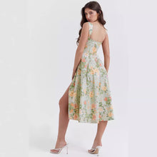Women's Printed Straps Dress PCD48