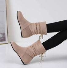 Women's Size 3 Inner Wedge Heel Short Boots TS132
