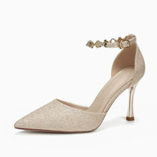 Women's Small Feet Glitter Ankle Strap Shoes SS27103