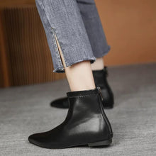 Women's Small Feet Pointed Flat Booties AW2651